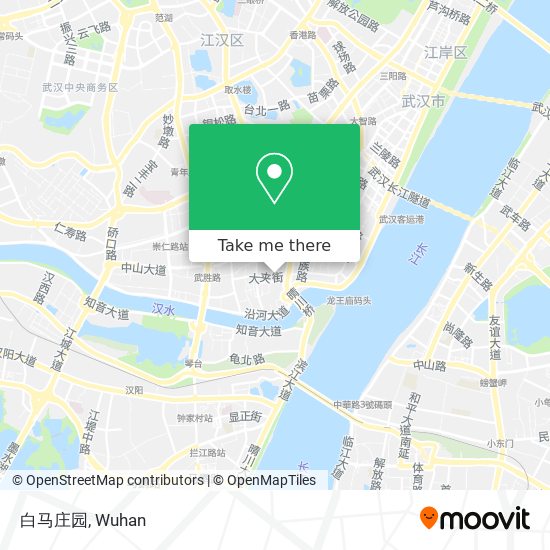 白马庄园 map