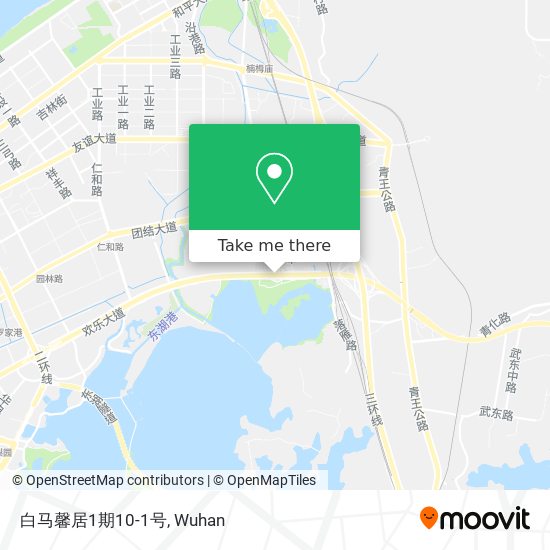 白马馨居1期10-1号 map