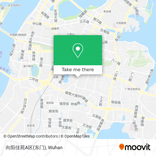 向阳佳苑A区(东门) map