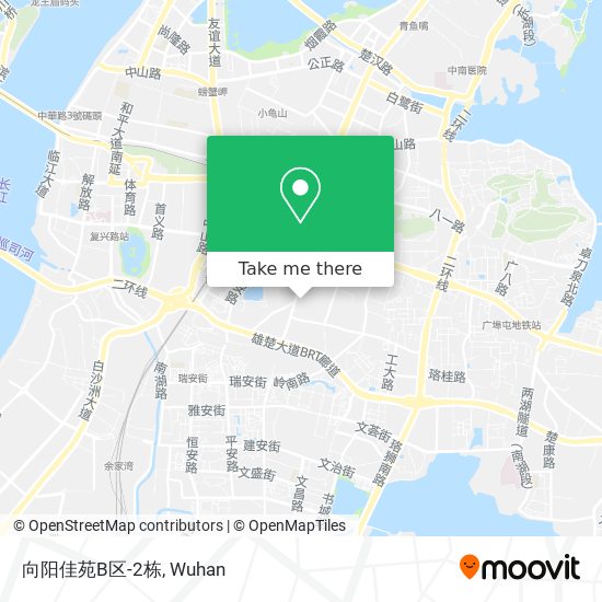 向阳佳苑B区-2栋 map