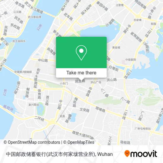 中国邮政储蓄银行(武汉市何家垅营业所) map