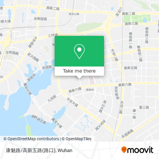 康魅路/高新五路(路口) map