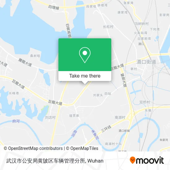 武汉市公安局黄陂区车辆管理分所 map