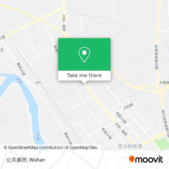 公共厕所 map