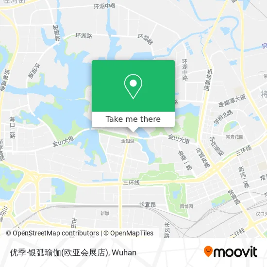 优季·银弧瑜伽(欧亚会展店) map
