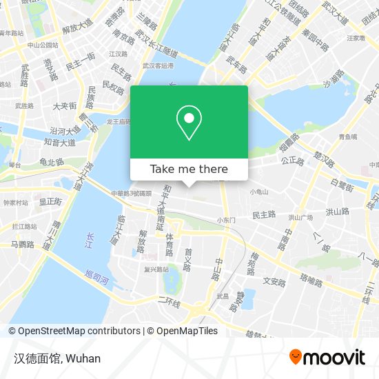汉德面馆 map