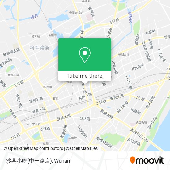 沙县小吃(中一路店) map