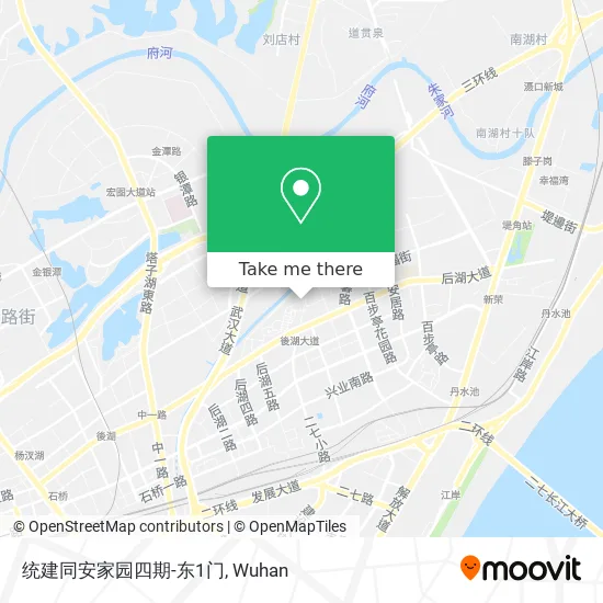 统建同安家园四期-东1门 map