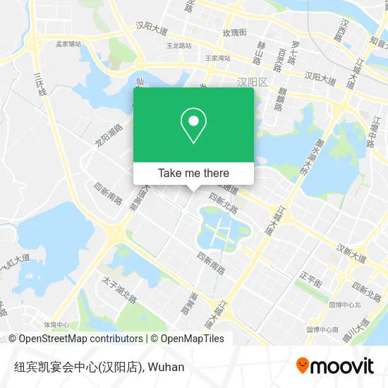 纽宾凯宴会中心(汉阳店) map