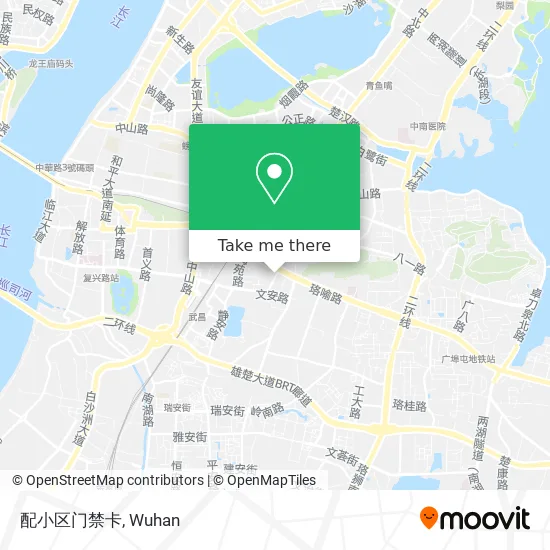 配小区门禁卡 map