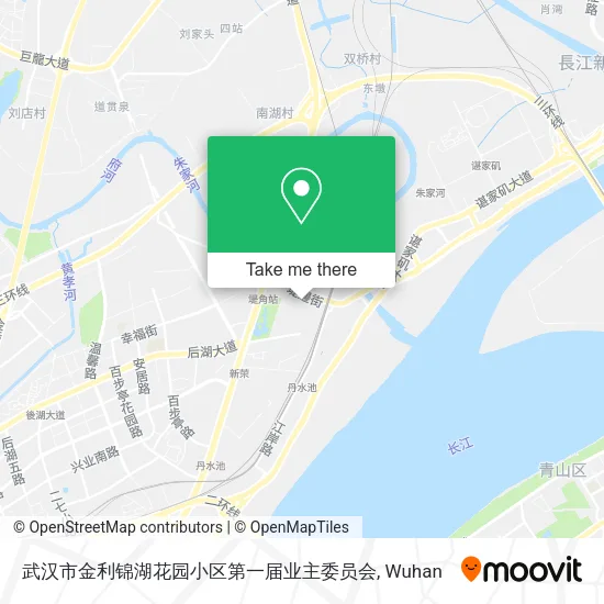 武汉市金利锦湖花园小区第一届业主委员会 map