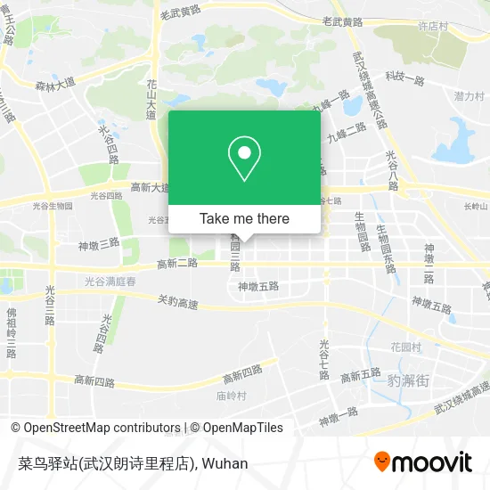 菜鸟驿站(武汉朗诗里程店) map