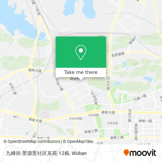 九峰街·景源里社区东苑-12栋 map