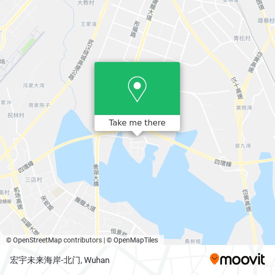 宏宇未来海岸-北门 map
