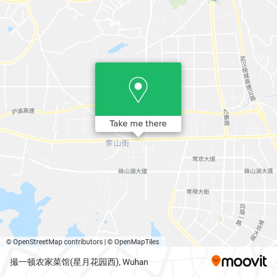 撮一顿农家菜馆(星月花园西) map