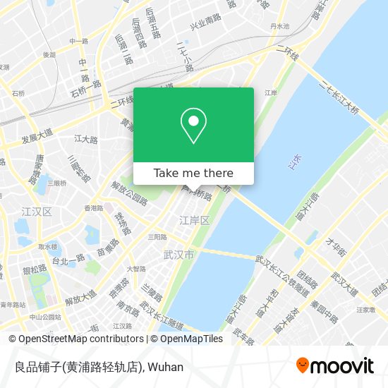 良品铺子(黄浦路轻轨店) map