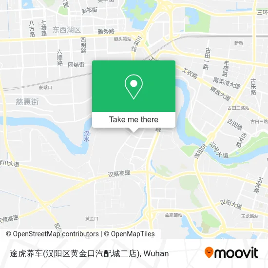 途虎养车(汉阳区黄金口汽配城二店) map