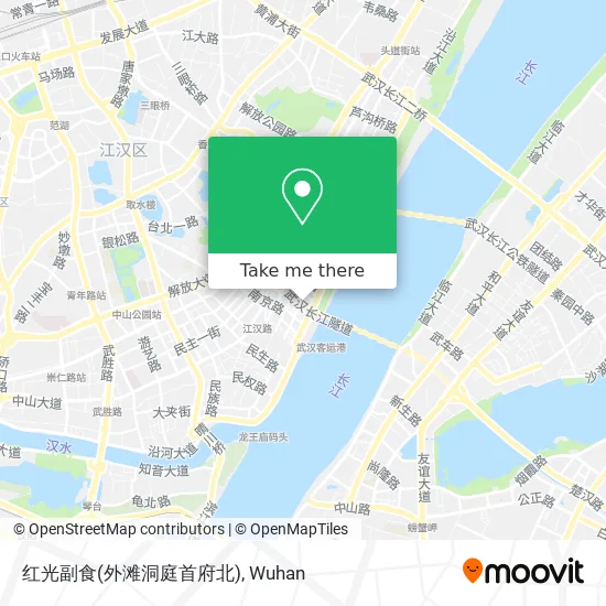 红光副食(外滩洞庭首府北) map