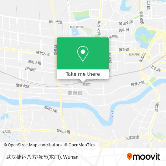 武汉捷运八方物流(东门) map