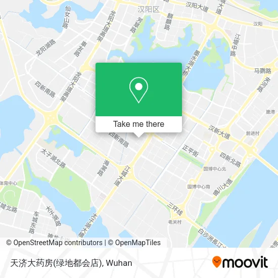 天济大药房(绿地都会店) map