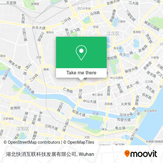 湖北快消互联科技发展有限公司 map