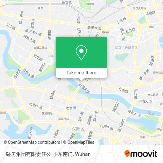 硚房集团有限责任公司-东南门 map