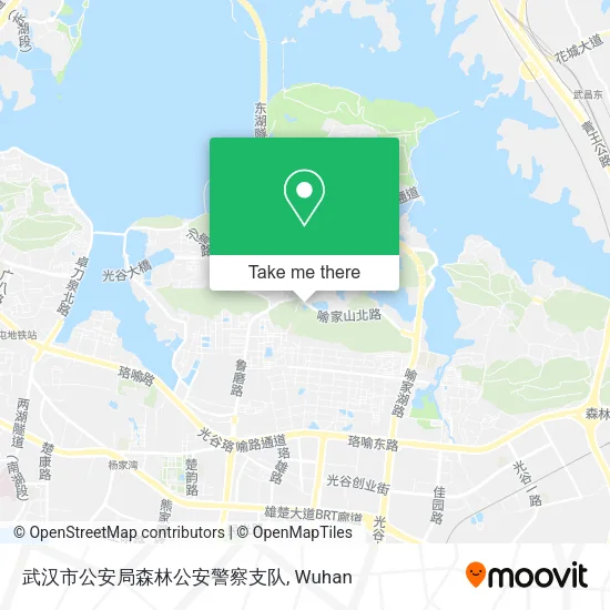 武汉市公安局森林公安警察支队 map