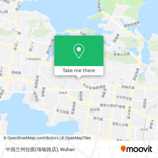中国兰州拉面(珞喻路店) map