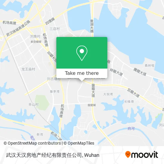 武汉天汉房地产经纪有限责任公司 map