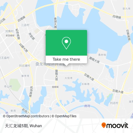 天汇龙城5期 map