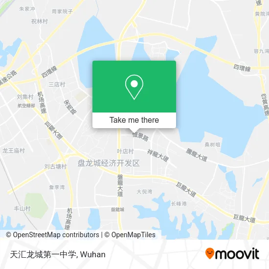 天汇龙城第一中学 map