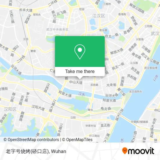 老字号烧烤(硚口店) map