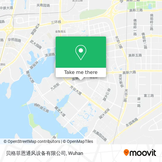 贝格菲恩通风设备有限公司 map