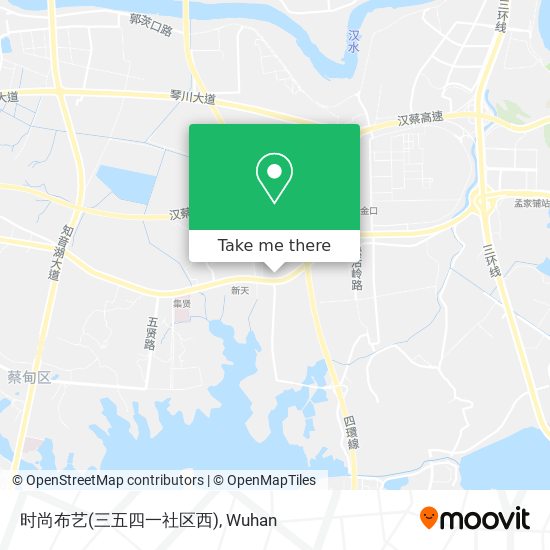 时尚布艺(三五四一社区西) map
