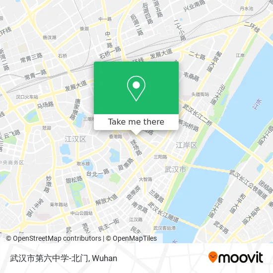 武汉市第六中学-北门 map