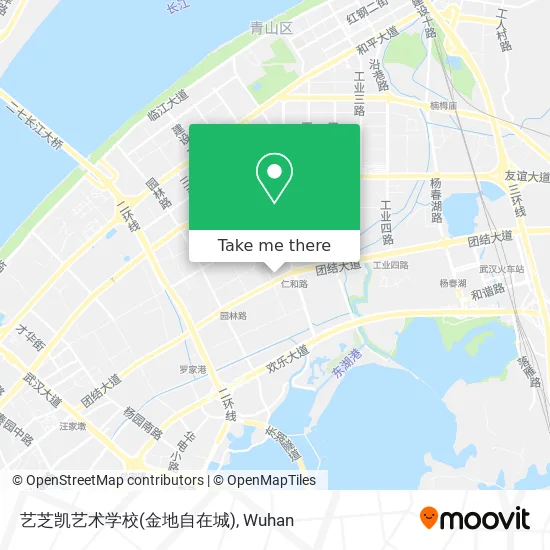 艺芝凯艺术学校(金地自在城) map