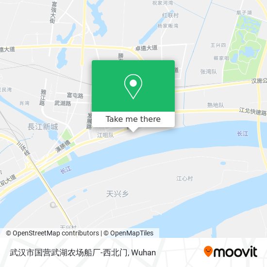 武汉市国营武湖农场船厂-西北门 map