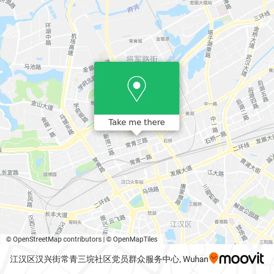 江汉区汉兴街常青三垸社区党员群众服务中心 map