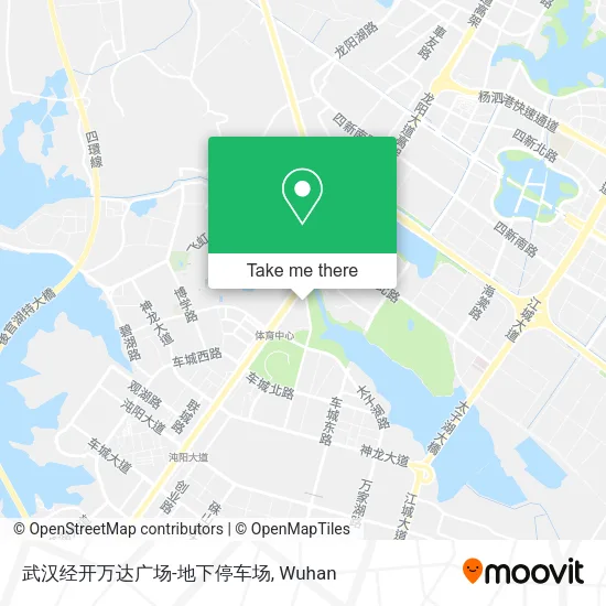 武汉经开万达广场-地下停车场 map