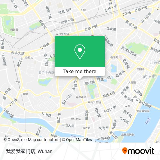 我爱我家门店 map