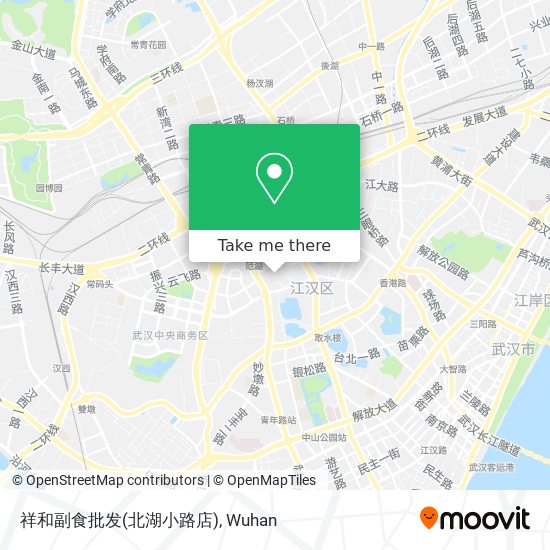 祥和副食批发(北湖小路店) map
