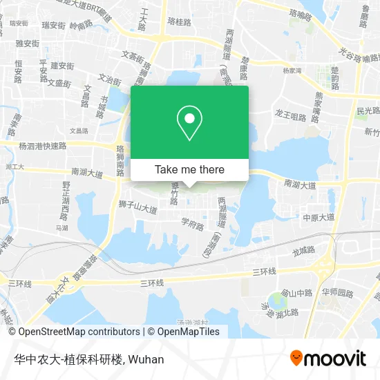 华中农大-植保科研楼 map