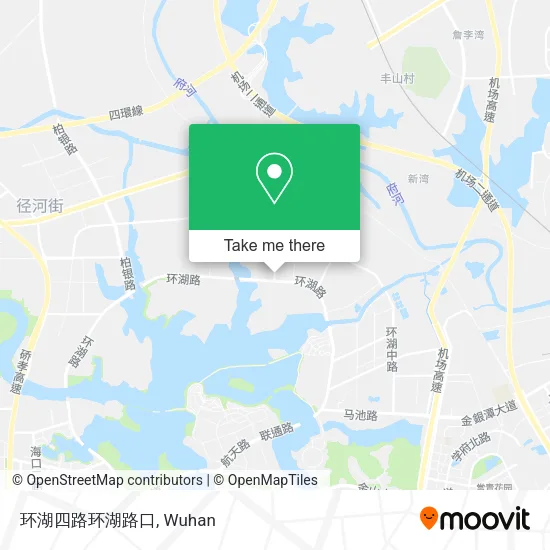 环湖四路环湖路口 map