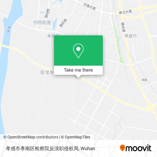 孝感市孝南区检察院反渎职侵权局 map
