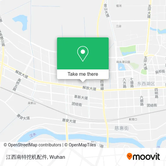 江西南特挖机配件 map