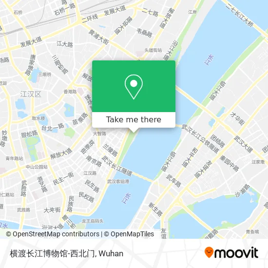 横渡长江博物馆-西北门 map