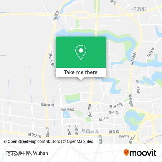 莲花湖中路 map