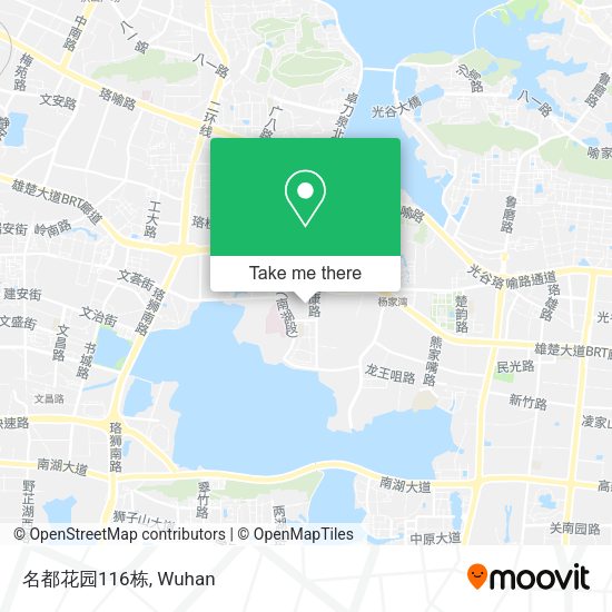 名都花园116栋 map