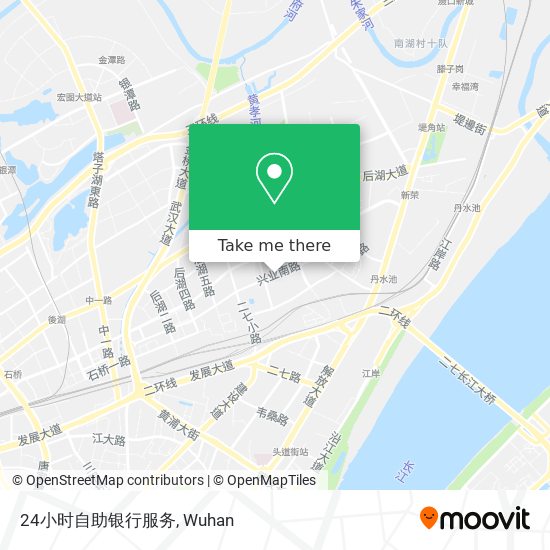 24小时自助银行服务 map