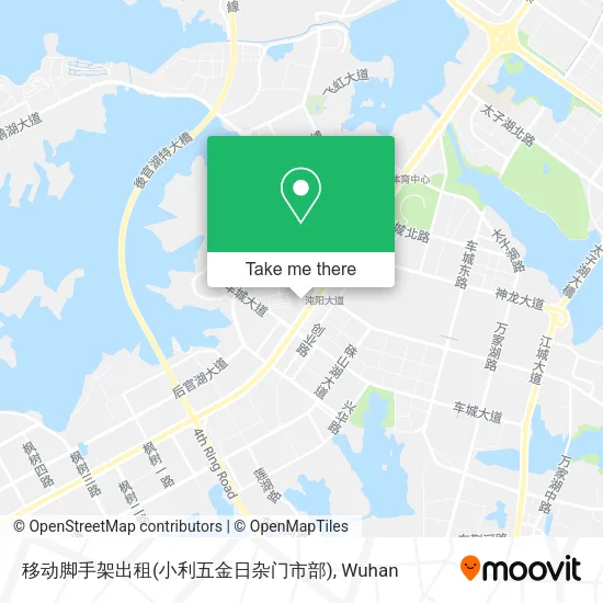 移动脚手架出租(小利五金日杂门市部) map